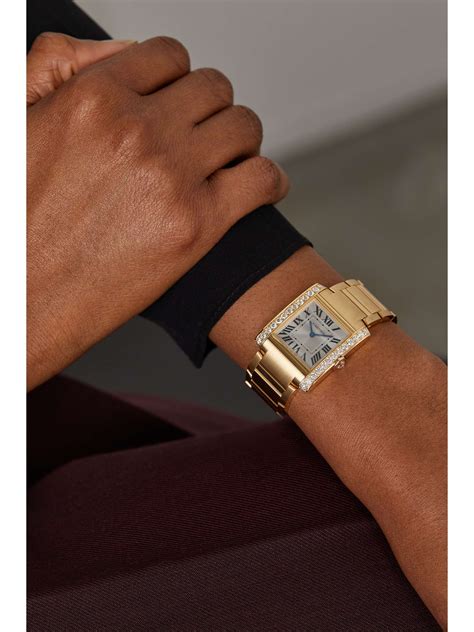 cartier tank francaise medium uk price|cartier tank française small gold.